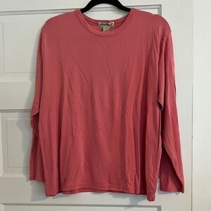 Eddie Bauer Pink Long Sleeve Tee
